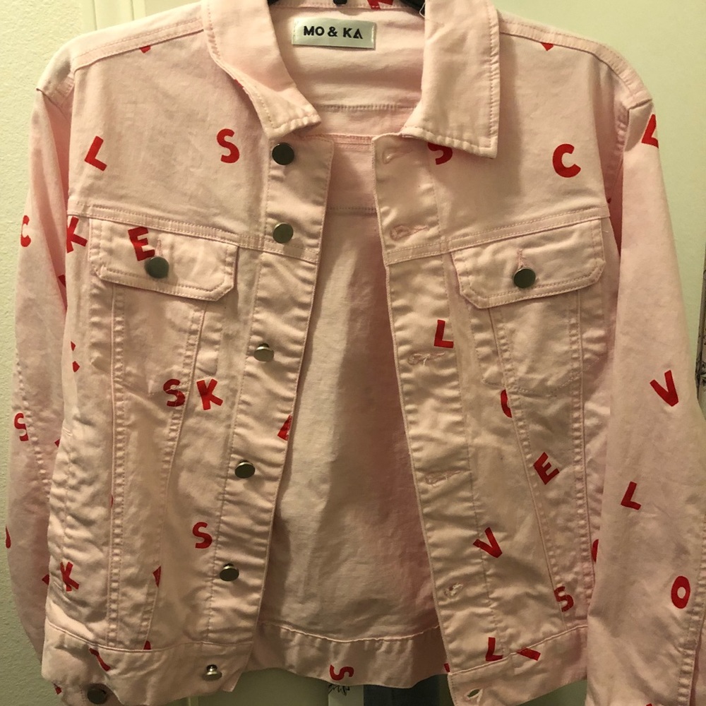 Pink jacket